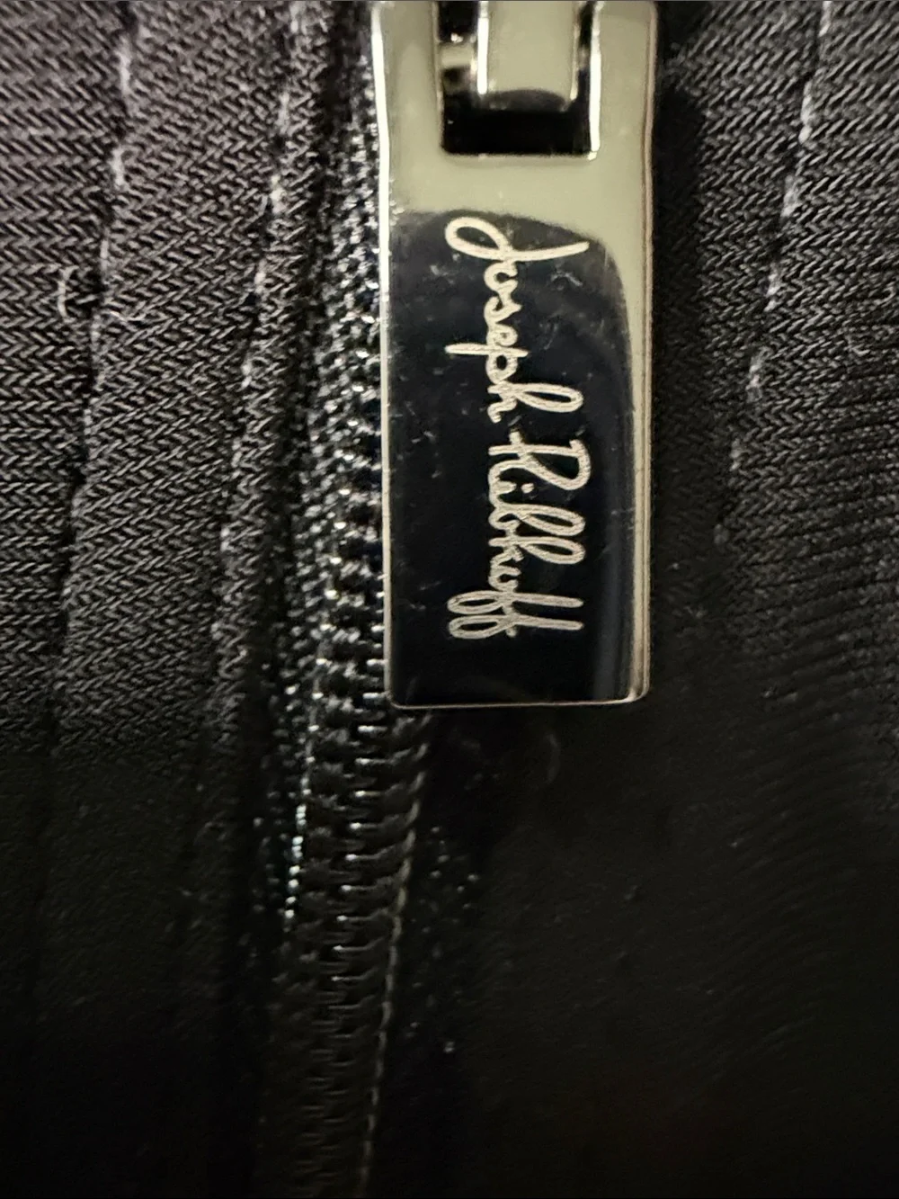 Joseph Ribkoff Black and Cream Layered Top - Picture 5 of 10